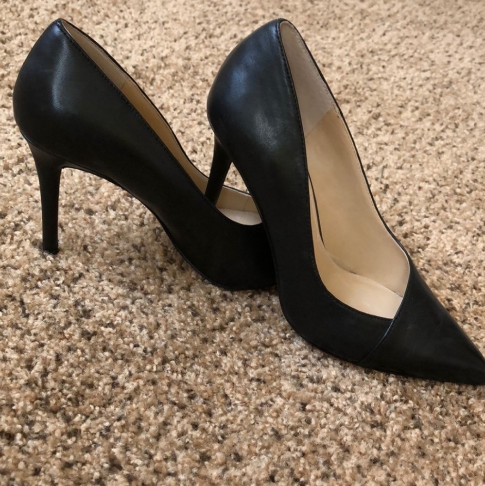Black Vince Camuto Pointed Toe Heels